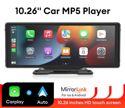 10.26 inch Apple/Android CarPlay Screen (Plug-In) 📱🚗