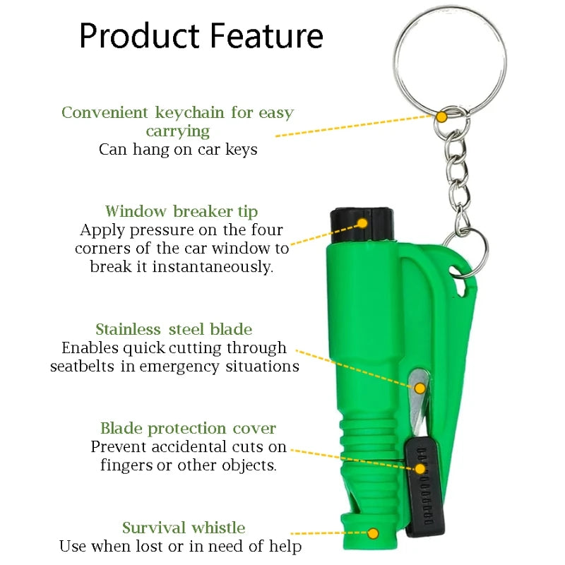 3 in 1 Car Escape Tool 🚨🔧