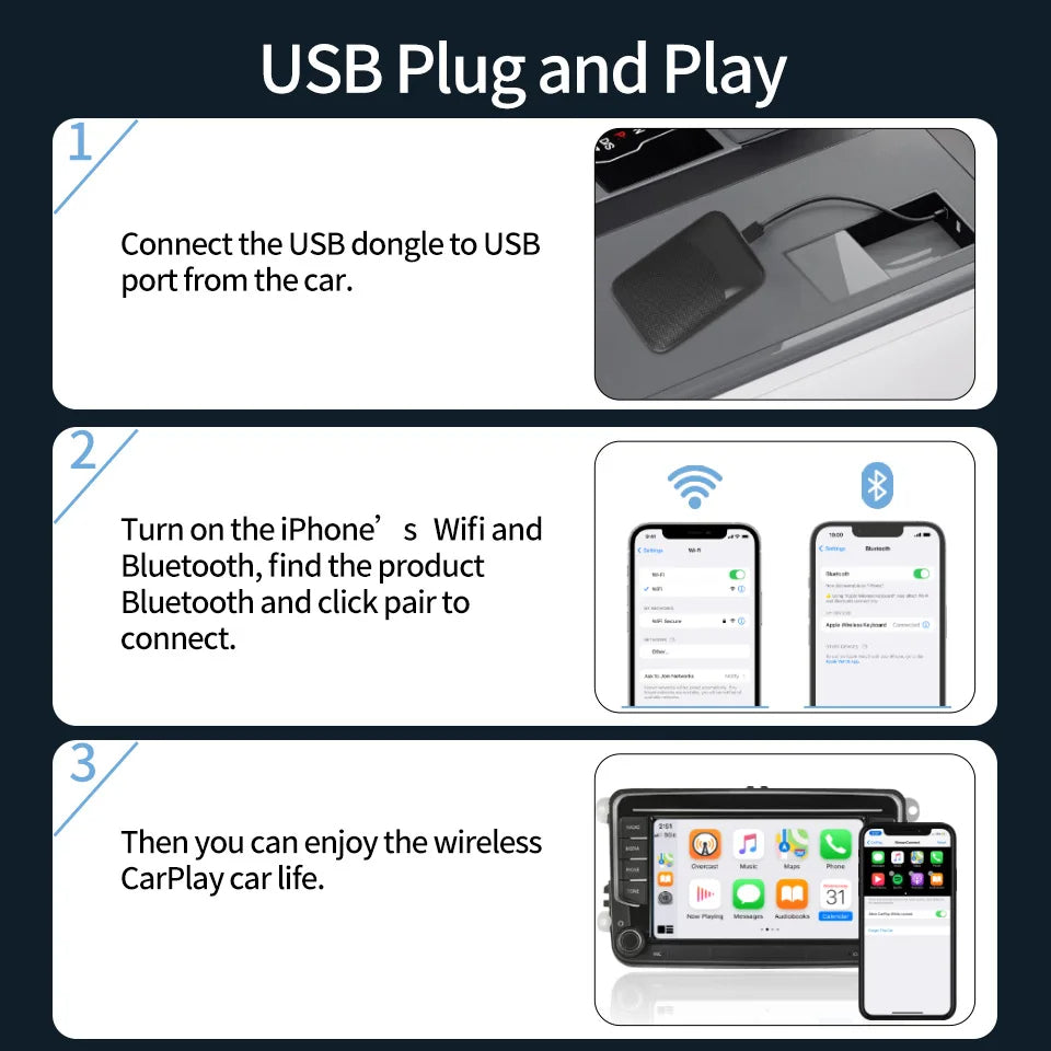 Wireless CarPlay Adapter 📡📱